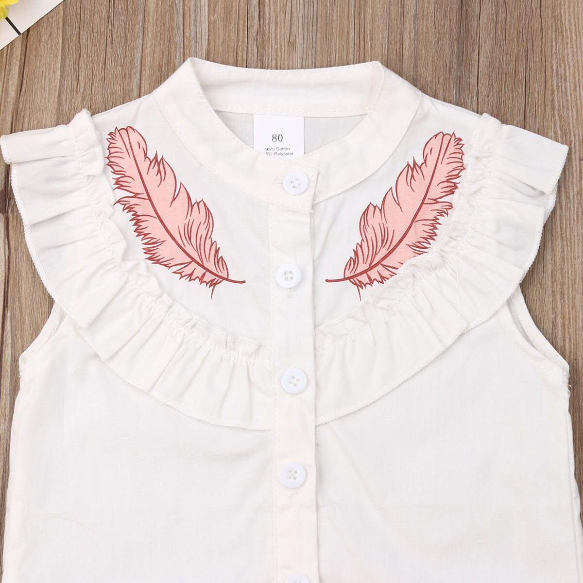 1 6T Little Girls Summer Clothes Set Toddler Baby