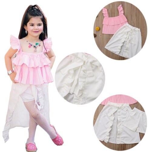 Sweet Little Baby Girls Clothes Summer