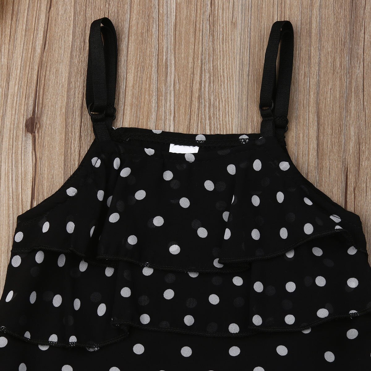 Little Girls Summer Polka Dots Clothes Set Baby