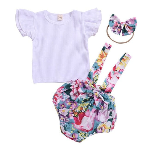 Summer Style Fresh Sisters Loaded Baby Ruffled